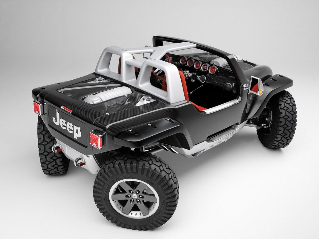 2005 Jeep(R) Hurricane concept vehicle.