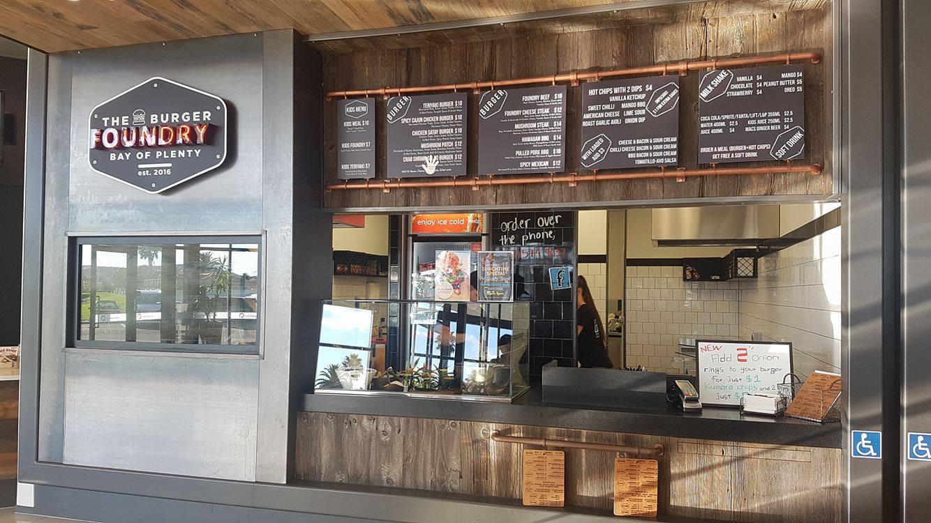 The Burger Foundry Papamoa Review THE EMPIRE