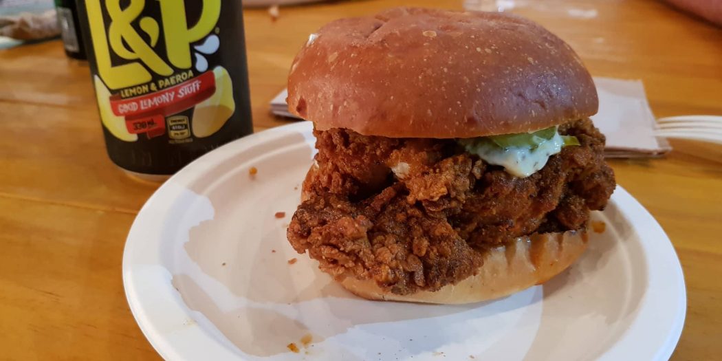 Peaches Hot Chicken Burger Review THE EMPIRE