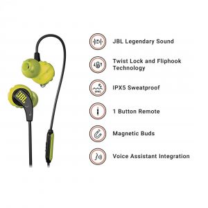 Jbl endurance run discount yellow