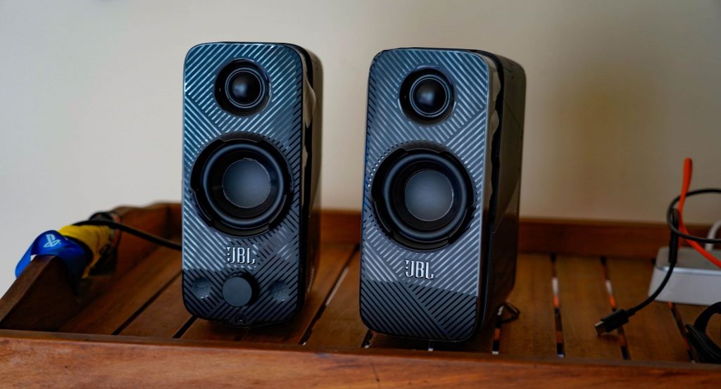 JBL Quantum Duo  PC Gaming Speakers