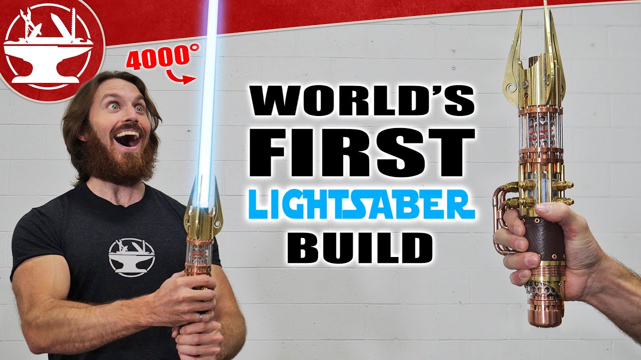 The Hacksmith creates worlds first Plasma based Lightsaber - THE EMPIRE