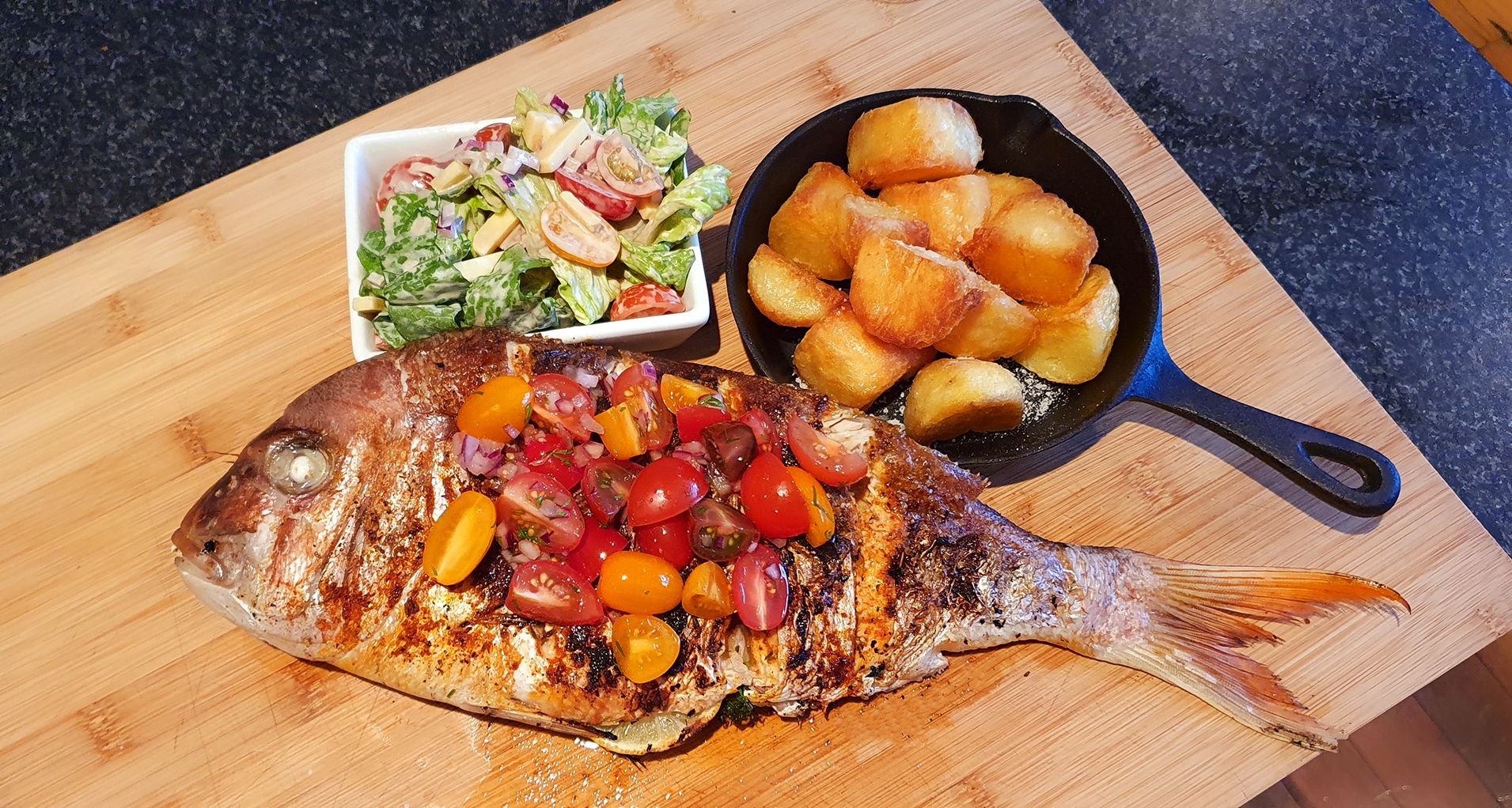 BBQ Whole Snapper THE EMPIRE