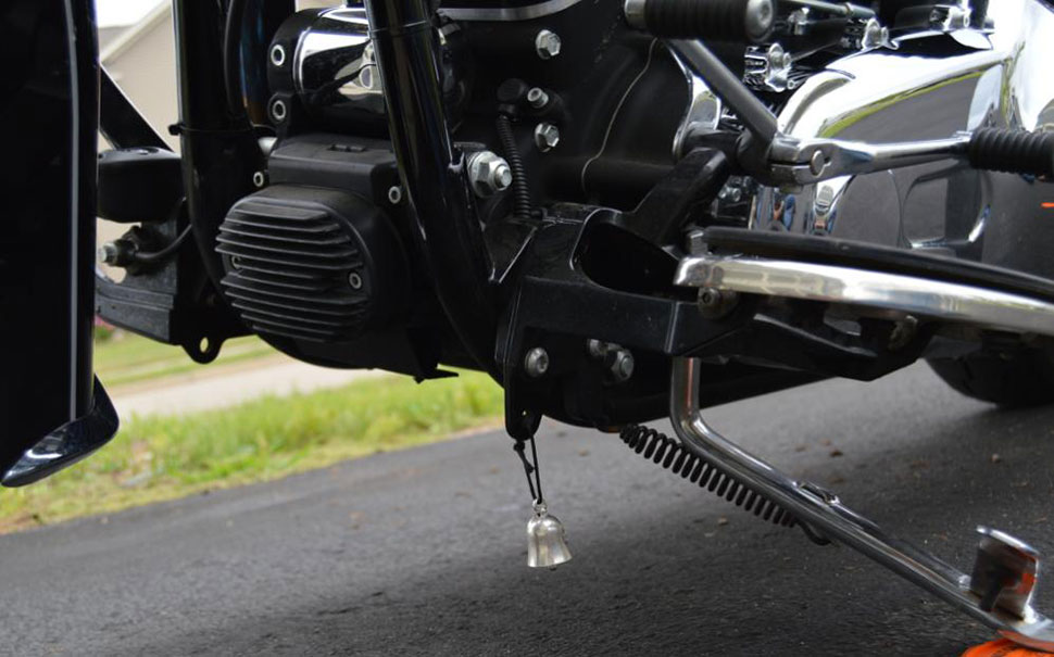 Airborne Guardian Bell – Motorcycle Luck Charm, Gremlin Bell For Harley & Cruisers