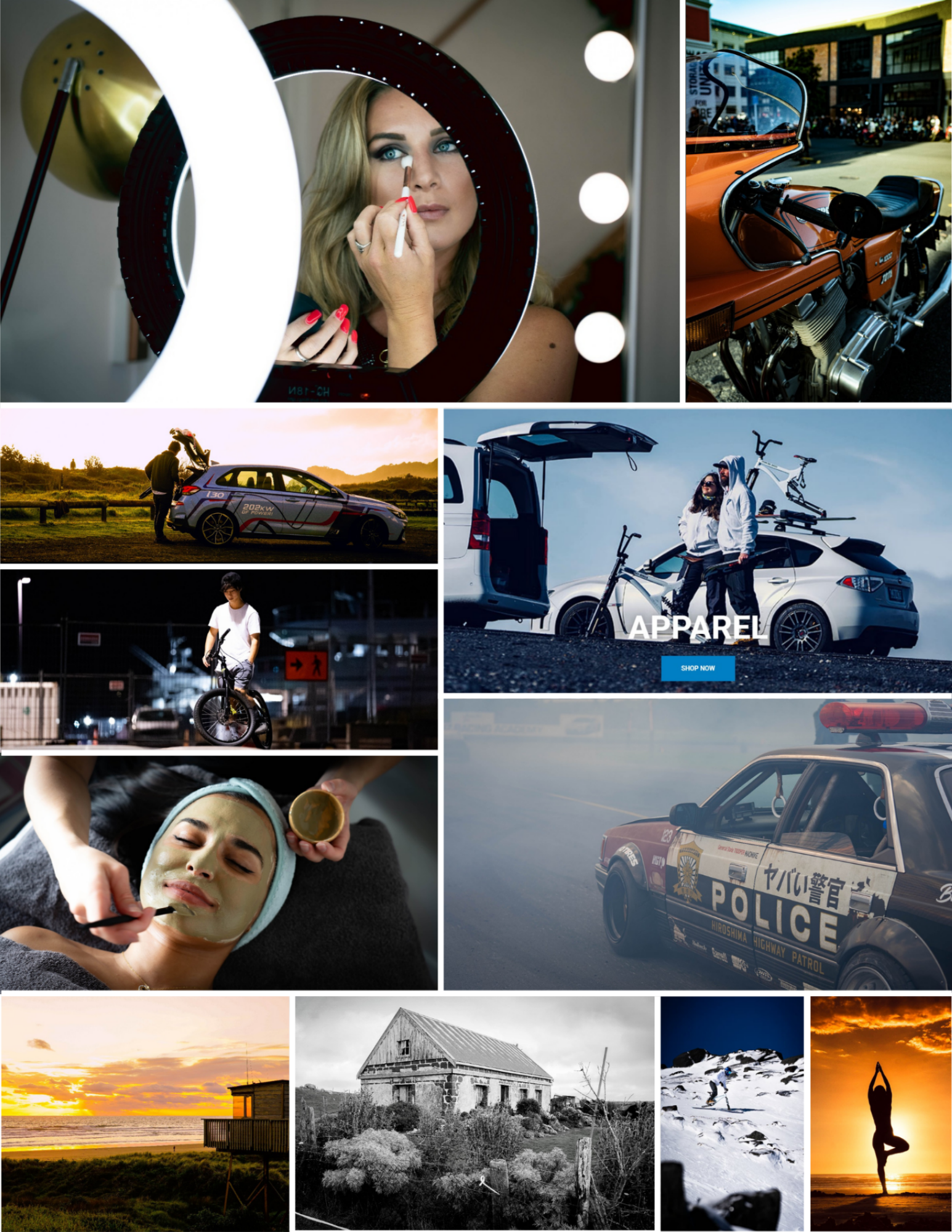 Photography work - examples